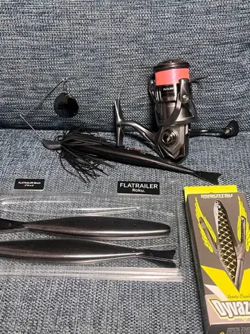 21 나스키 2500C 로쿠. 식스 다이바젤 배스 낚시 세트