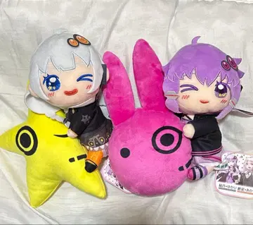 3 유즈키 유카리 키즈나 아카리 안고 자는 봉제 인형 세트1