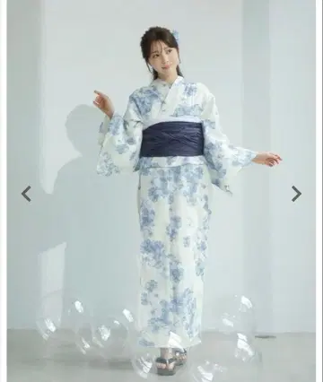 dita 유카타 창창한 꽃방울