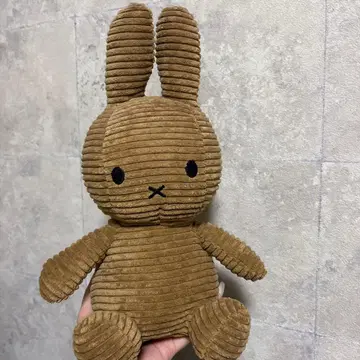 미피 코듀로이 봉제 인형 33cm