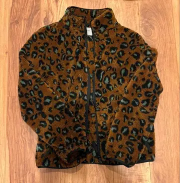 carhartt 보아 자켓 퍼 자켓 레오파드