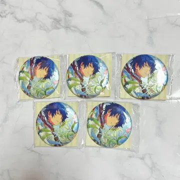 앙스타 사자나미 쥰 중국 번화몽 캔 배지 5종 세트