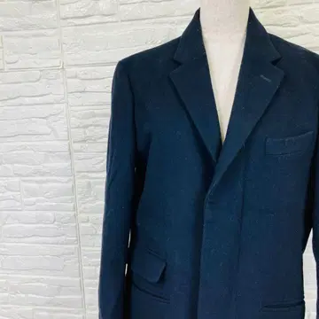 나노 유니버스 멜톤 체스터 코트 S 울 네이비