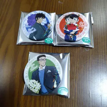 명탐정 코난 톰스샵 캔뱃지 세트 꽃다발 시리즈 코난 마츠다 카자미