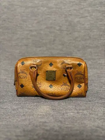 MCM 미니 보스턴 백