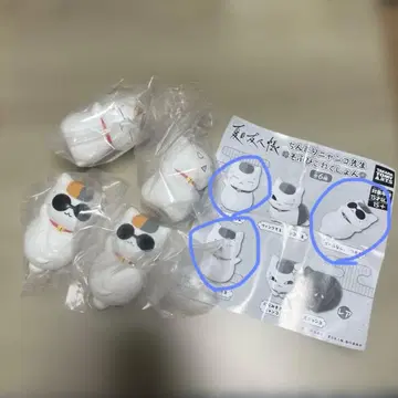 나츠메 우인장 쪼꼬미 냥코센세 소프트 피규어 컬렉션 묶음 판매