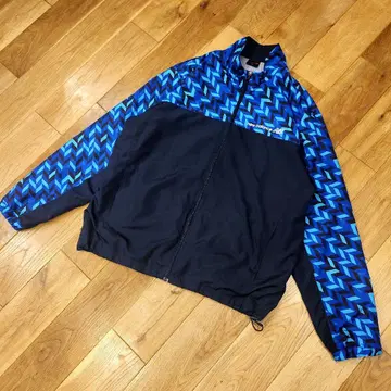 new balance 나일론 자켓 L 블랙 골프 블루 계열