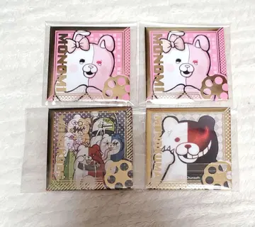 단간론파 희노애락 스퀘어 캔뱃지 모노미 모노쿠마 모노마즈