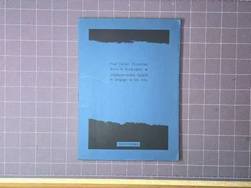 Paul Celan, Entretien dans la montagne