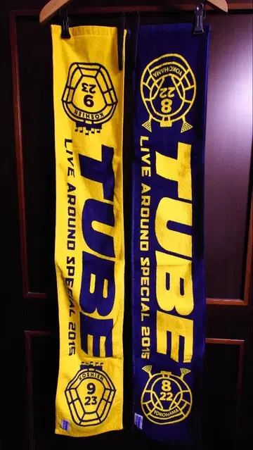 TUBE 2015년 야외 하마스타 고시엔 콜라보 타월 (2개 세트)