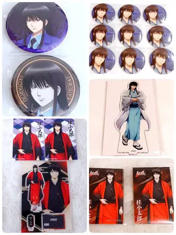 은혼 가츠라 코타로 아크릴 스탠드 캔뱃지 묶음 판매