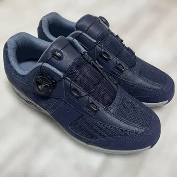 새상품급 미즈노 BOA 탑재 스니커즈 26.5cm 네이비 보아 워킹