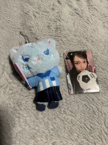 aespa 카리나 봉제 인형 트레이딩 카드 포함