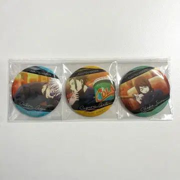 극장판 총집편 주술회전 회옥옥절 TOHO 특전 캔뱃지 3개 세트