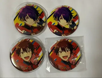 앙스타 6주년 캔뱃지 모리사와 치아키 센고쿠 시노부