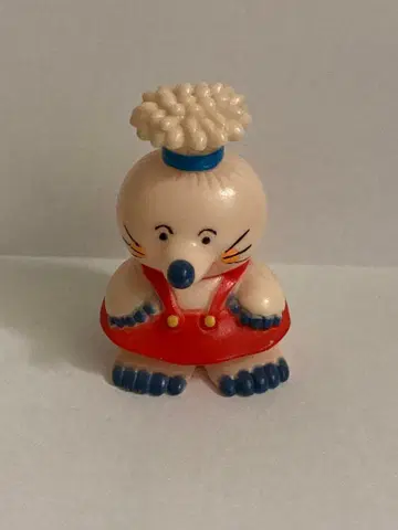 당시물 도리모구다!! 하나모구 소프트 비닐 인형 쇼와 레트로 두더지