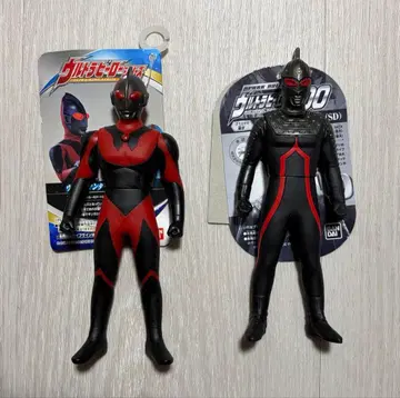 울트라 소프트 비닐 울트라맨 다크 울트라 세븐 다크 세트