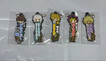 유희왕 명가 러버 스트랩 카이바 바쿠라 조노우치 유우기 마리크 가챠