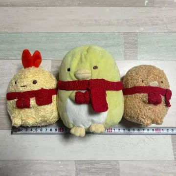 스미코구라시 새우튀김꼬리 펭귄? 돈까스 S 사이즈 봉제 인형