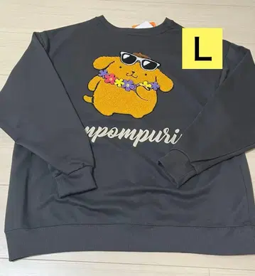 [새상품] 산리오 일광화상 폼폼푸딩 30주년 트레이닝복 사가 자수 L