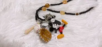 미키마우스 키링 비즈