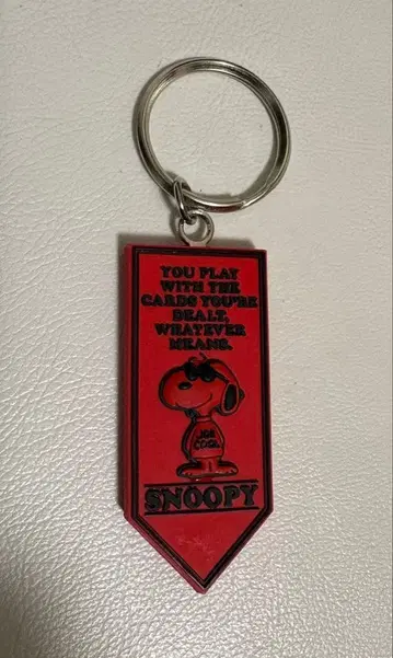 SECRETBASE 오리지널 스누피 러버 키링 4