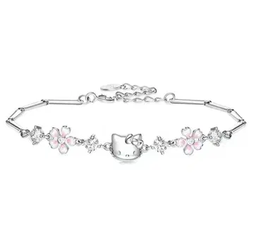 산리오 헬로키티 사쿠라 팔찌