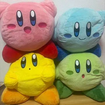 커비 봉제 인형 4개 세트
