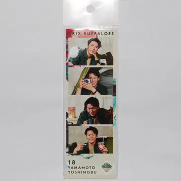 다저스 오릭스 버팔로즈 야마모토 요시노부 오리멘 포토 스티커