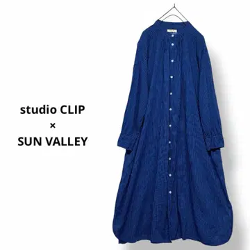 studio CLIP SUN VALLEY 보일 피스 다이 셔츠 원피스
