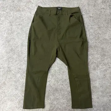 glamb 그램 시몬 크롭 조퍼즈 팬츠 카키 사이즈 2