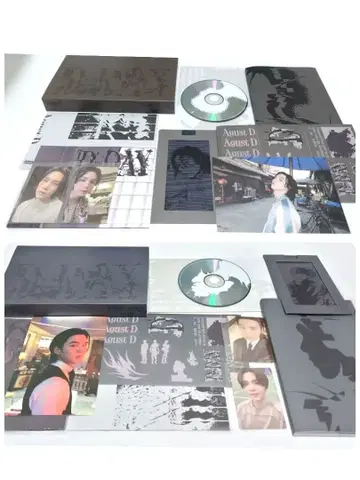 BTS SUGA/윤기/AugustD 앨범 D-DAY 2형태 일식