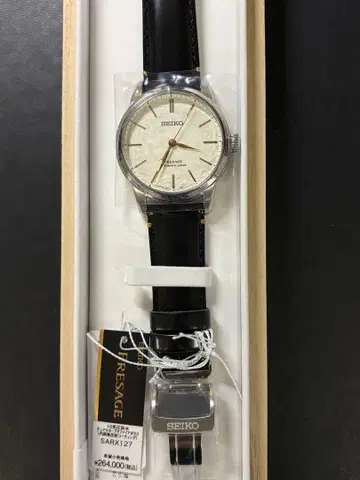 새상품 SEIKO 프레사지 SARX127 아리타 도기 무유 손목시계