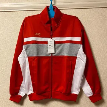 미사용 새상품 asics L-6296 저지 XL 사이즈 레드