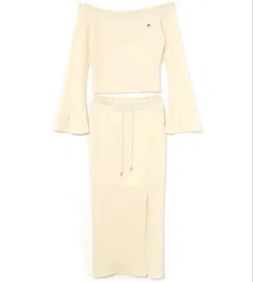 andmary Gwen 오프숄더 세트업 아이보리 M