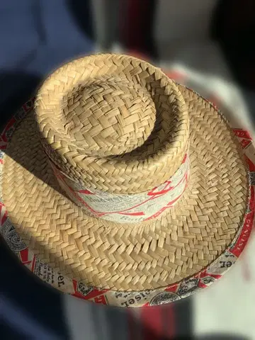 Budweiser 버드와이저 스트로우 햇 70's