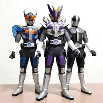 가면라이더 덴오 피규어 3개 세트 소프트 비닐 2006년