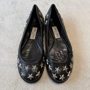 [정품] JIMMY CHOO 지미추 플랫슈즈 36 발레