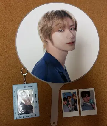 TXT 부채 범규 폴라로이드 트레이딩 카드 케이스