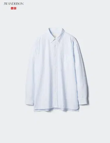 JW ANDERSON 유니클로 옥스퍼드 오버사이즈 셔츠