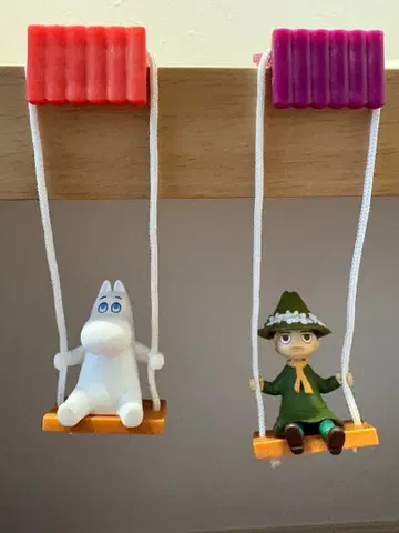 무민 스너프킨 가챠가챠 그네