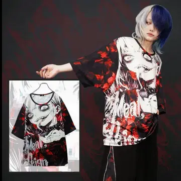 NieR MOSAIC ART OVERSIZE CUTSEW