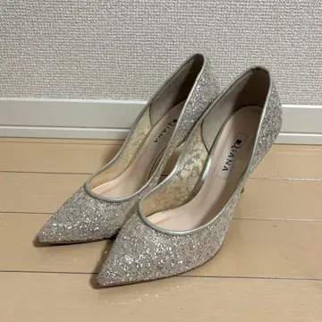 브라이덜 슈즈 글리터 실버