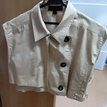 ZARA 베이지 숏 기장 자켓 L