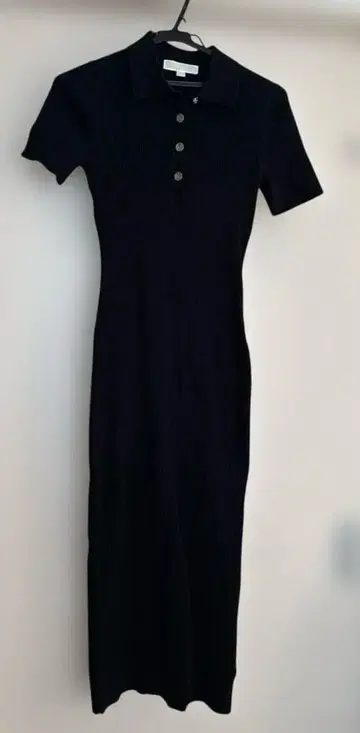 MICHAEL KORS 블랙 폴로 원피스 새상품급 맥시 길이