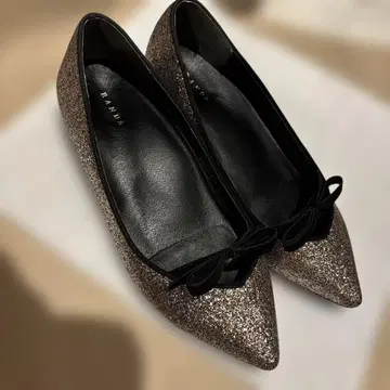 글리터 플랫슈즈
