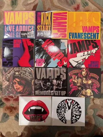 VAMPS 앨범 & 싱글 11장 세트 묶음 판매 hyde