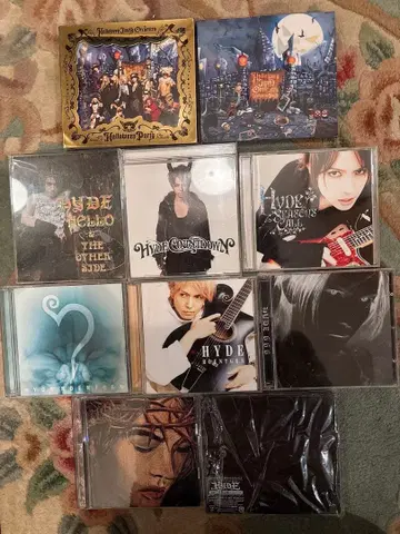 Hyde 앨범 & 싱글 10장 세트 묶음 판매