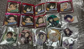 귀멸의 칼날 캔뱃지 기유 시노부 무이치로 오네무탄 헤어 클립 묶음 판매