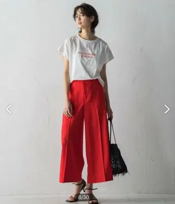 [MAYSON GREY] 베이커 와이드 크롭 팬츠